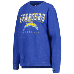 Los Angeles Chargers G-III 4Her by Carl Banks Women's Comfy Cord Pullover Sweatshirt - Powder Blue - NFL