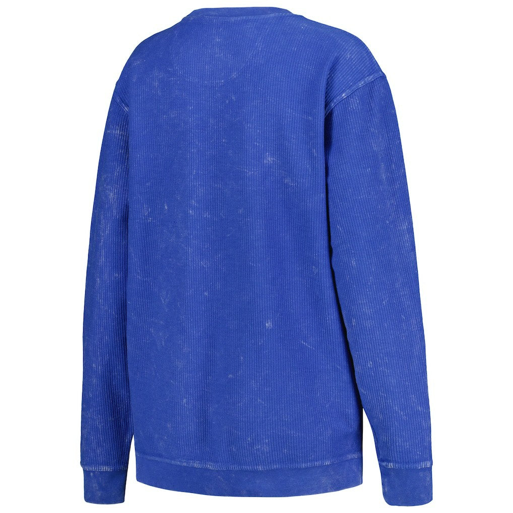 Los Angeles Rams G-III 4Her by Carl Banks Women's Comfy Cord Pullover Sweatshirt - Royal - NFL