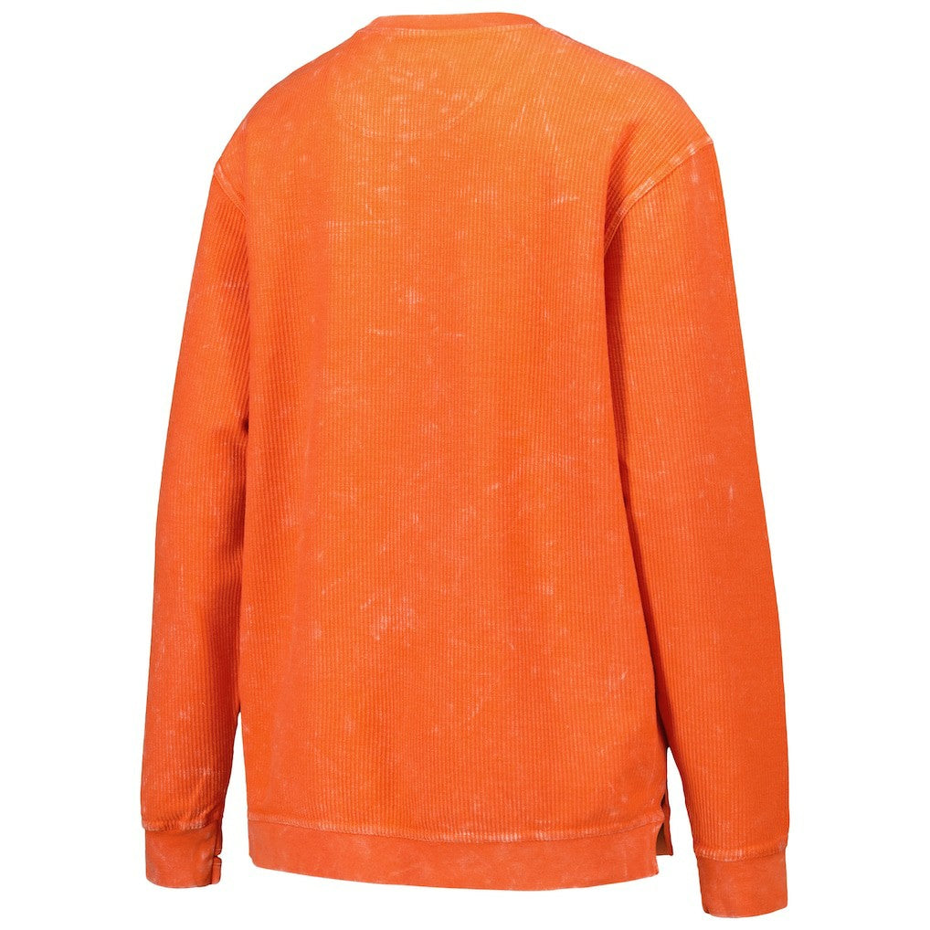 Miami Dolphins G-III 4Her by Carl Banks Women's Comfy Cord Pullover Sweatshirt - Orange - NFL