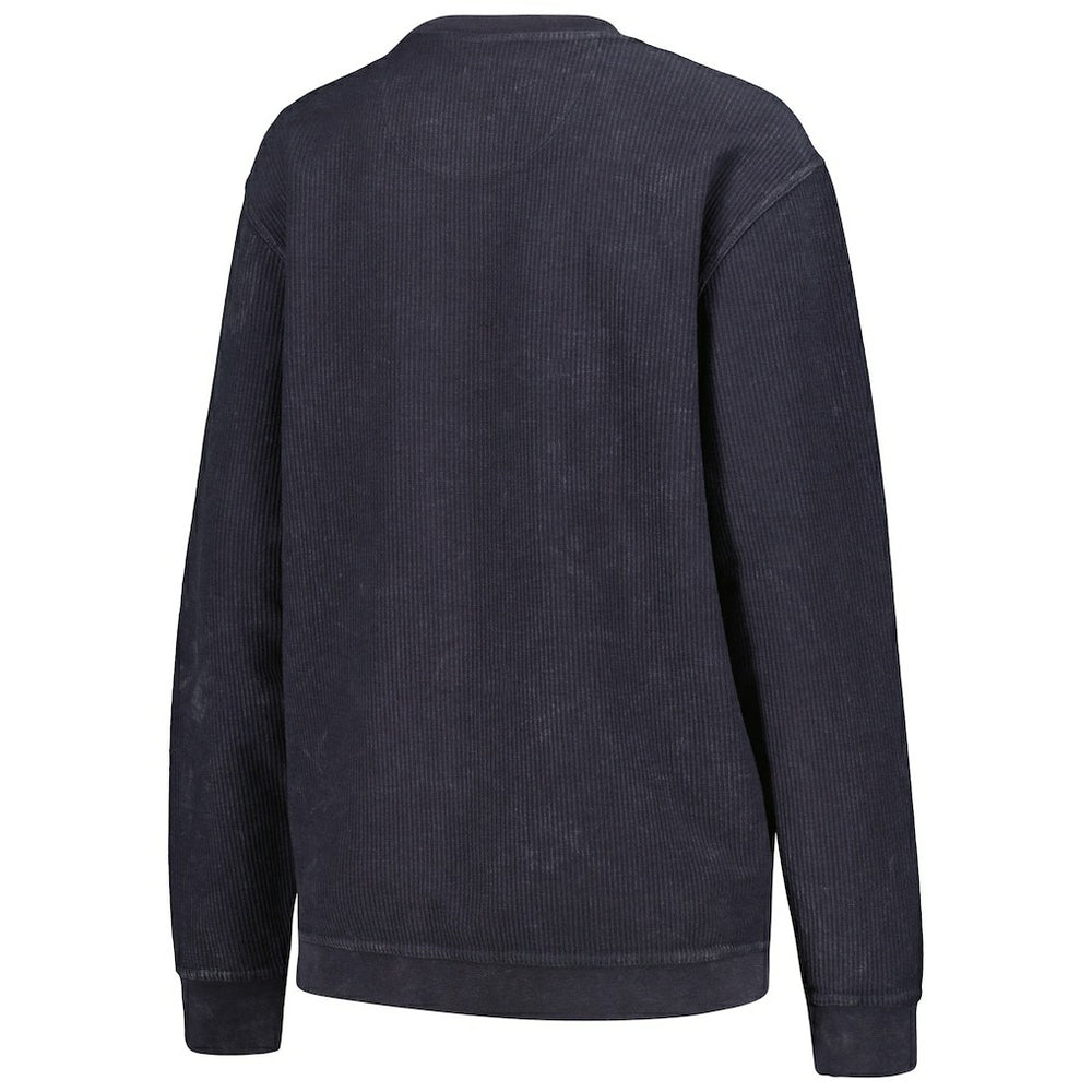 New England Patriots G-III 4Her by Carl Banks Women's Comfy Cord Pullover Sweatshirt - Navy - NFL