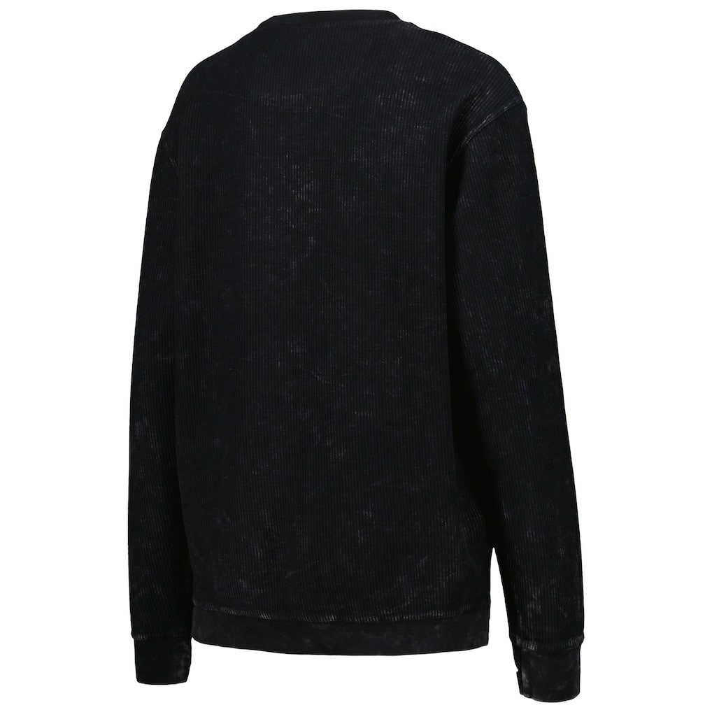 New Orleans Saints G-III 4Her by Carl Banks Women's Comfy Cord Pullover Sweatshirt - Black - NFL