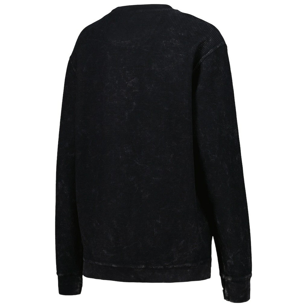 New Orleans Saints G-III 4Her by Carl Banks Women's Comfy Cord Pullover Sweatshirt - Black - NFL