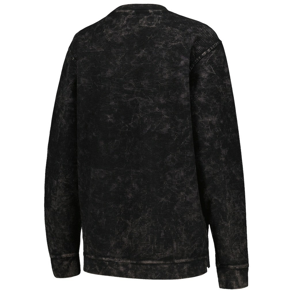 Philadelphia Eagles G-III 4Her by Carl Banks Women's Comfy Cord Pullover Sweatshirt - Black - NFL