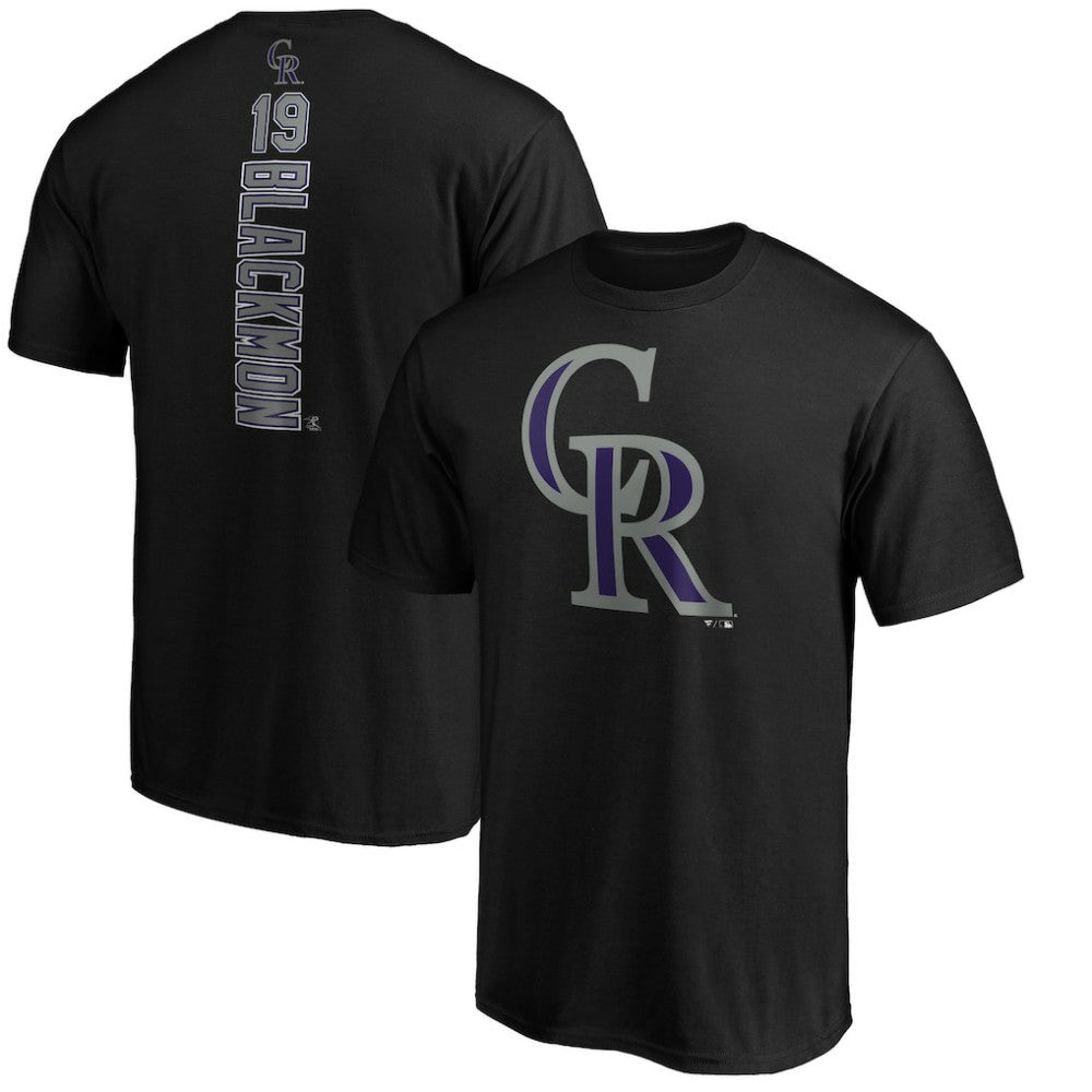 Charlie Blackmon Colorado Rockies Playmaker Name & Number T-Shirt Outlet