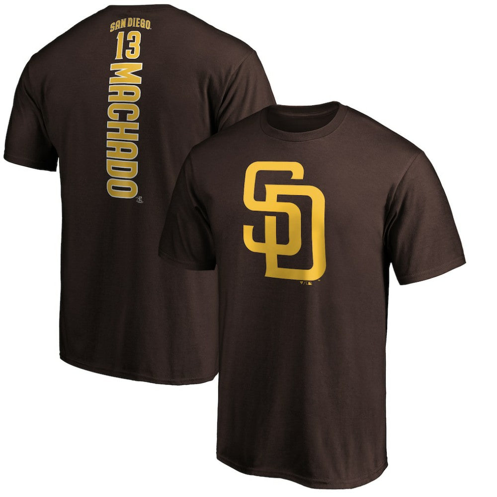 Manny Machado San Diego Padres Playmaker Name & Number T-Shirt Discount