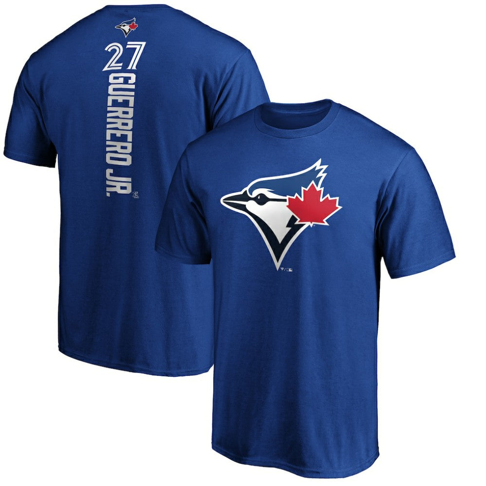Vladimir Guerrero Jr. Toronto Blue Jays Playmaker Name & Number T-Shirt Discount