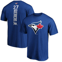 Vladimir Guerrero Jr. Toronto Blue Jays Playmaker Name & Number T-Shirt Discount
