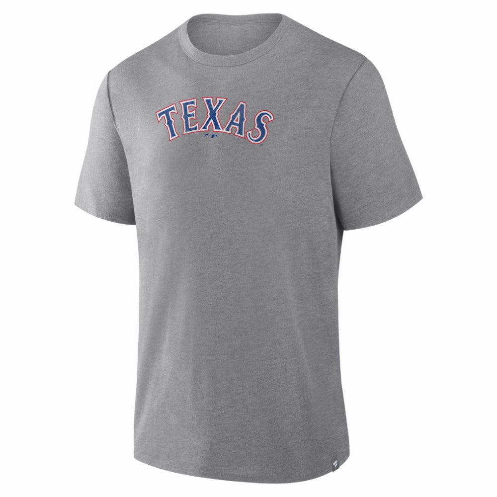 Texas Rangers Fanatics Play Tribute Tri-Blend T-Shirt Outlet
