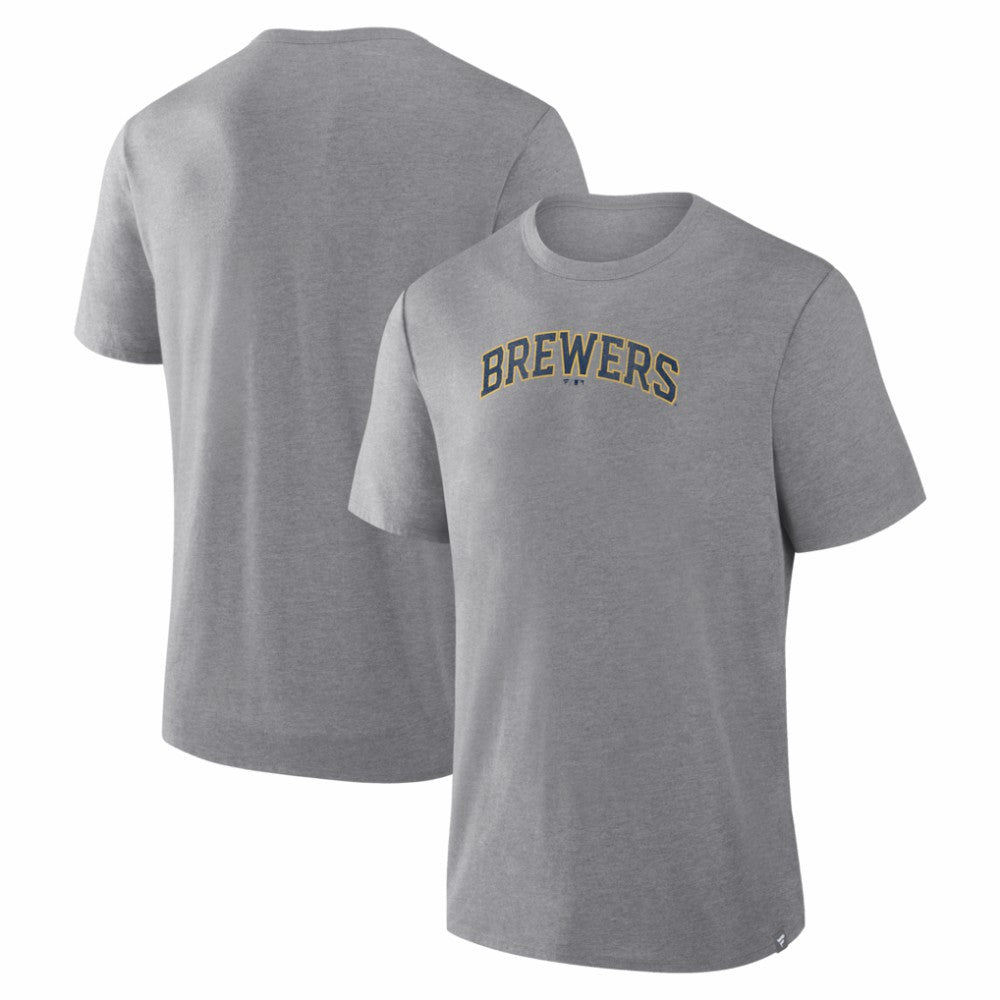 Milwaukee Brewers Fanatics Play Tribute Tri-Blend T-Shirt Sale