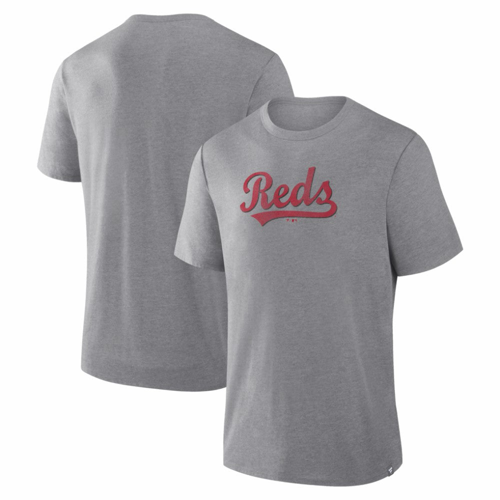 Cincinnati Reds Fanatics Play Tribute Tri-Blend T-Shirt Online