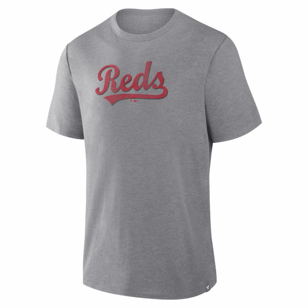Cincinnati Reds Fanatics Play Tribute Tri-Blend T-Shirt Online