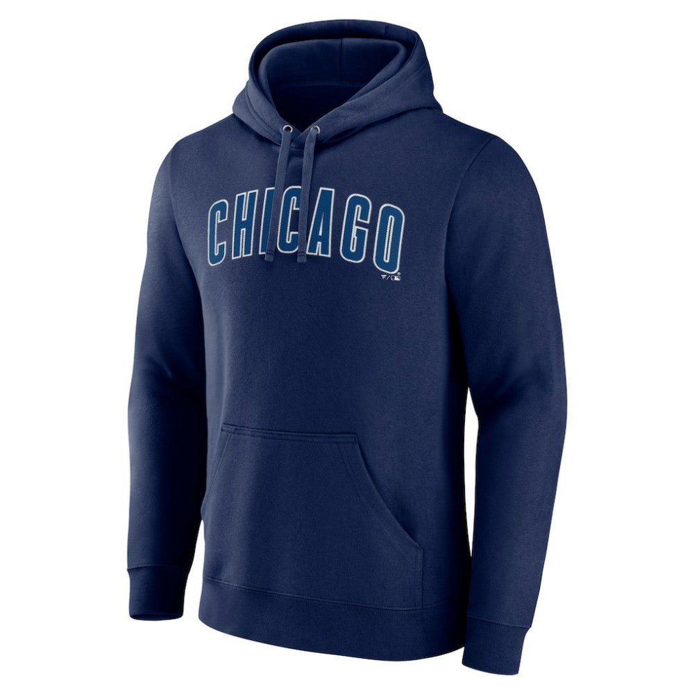 Chicago Cubs Official Wordmark Pullover Hoodie Discount