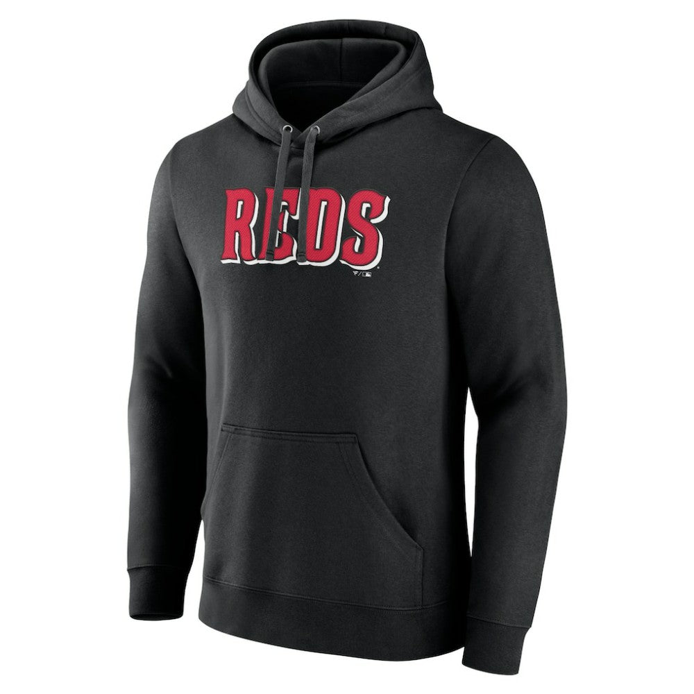 Cincinnati Reds Official Wordmark Pullover Hoodie Sale