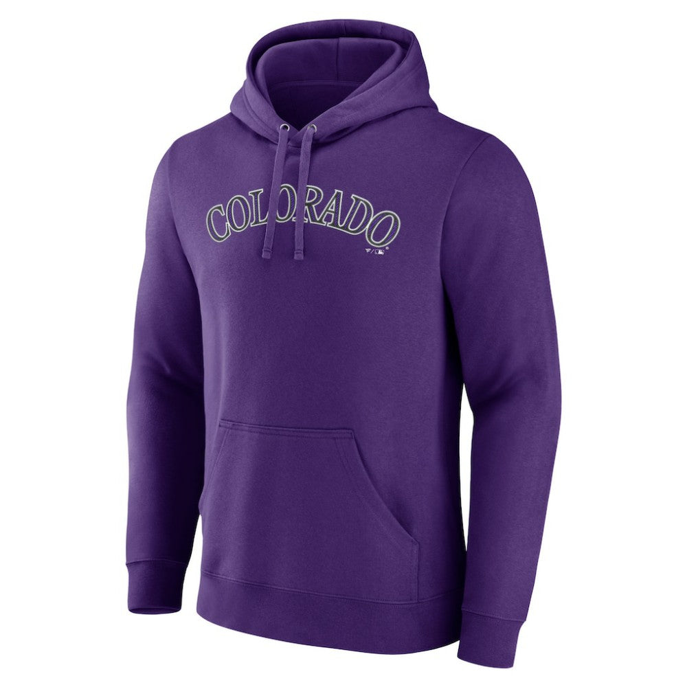 Colorado Rockies Official Wordmark Pullover Hoodie Discount