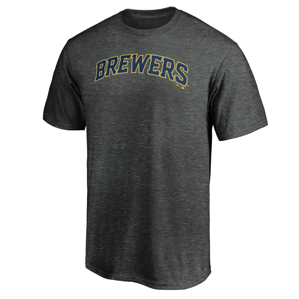 Milwaukee Brewers Official Wordmark T-Shirt Near Me
