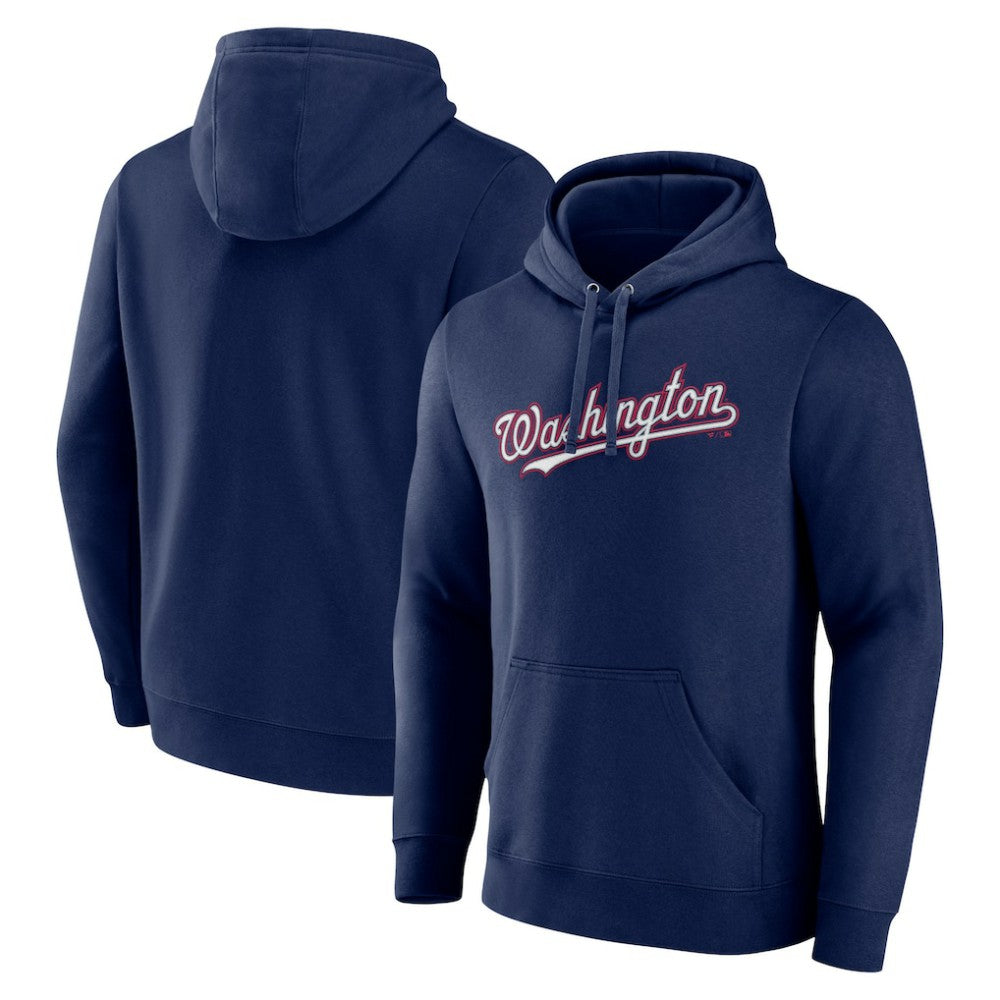 Washington Nationals Official Wordmark Pullover Hoodie Online