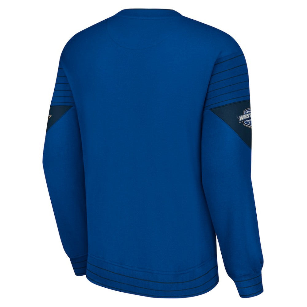 St. Louis Blues Starter Faceoff Pullover Sweatshirt - Blue | NHL discount