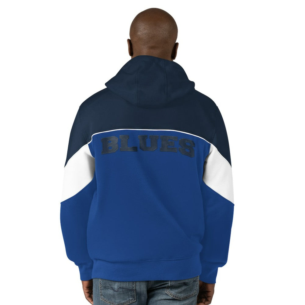 St. Louis Blues Starter Power Forward Full-Zip Hoodie - Blue/Navy | NHL discount