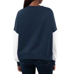 Seattle Kraken G-III 4Her by Carl Banks Women's Team Pride Pullover Sweatshirt - Deep Sea Blue | NHL Clearance
