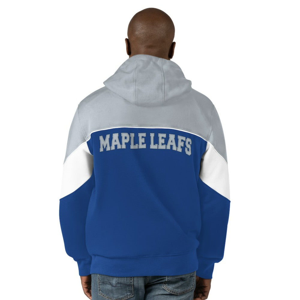 Toronto Maple Leafs Starter Power Forward Full-Zip Hoodie - Blue/Gray | NHL sale