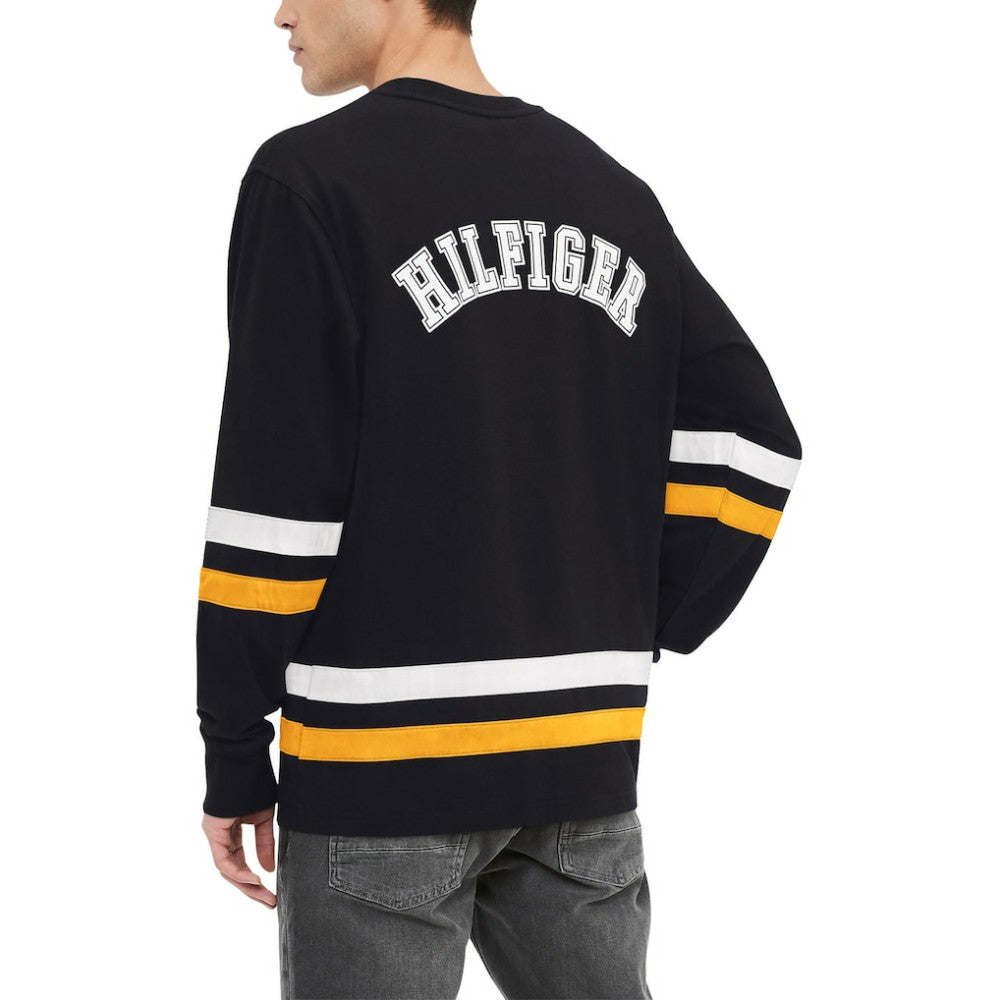Boston Bruins Tommy Hilfiger Nolan Long Sleeve T-Shirt - Black | NHL online