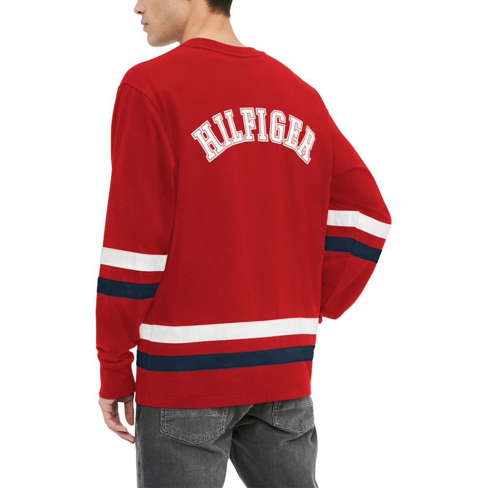 Washington Capitals Tommy Hilfiger Nolan Long Sleeve T-Shirt - Red | NHL near me