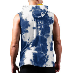 Los Angeles Rams MSX by Michael Strahan Resistance Sleeveless Pullover Hoodie - Royal - NFL