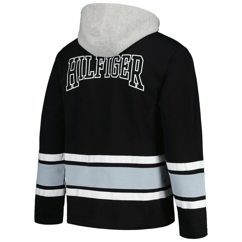 Las Vegas Raiders Tommy Hilfiger Ivan Fashion Pullover Hoodie - Black - NFL