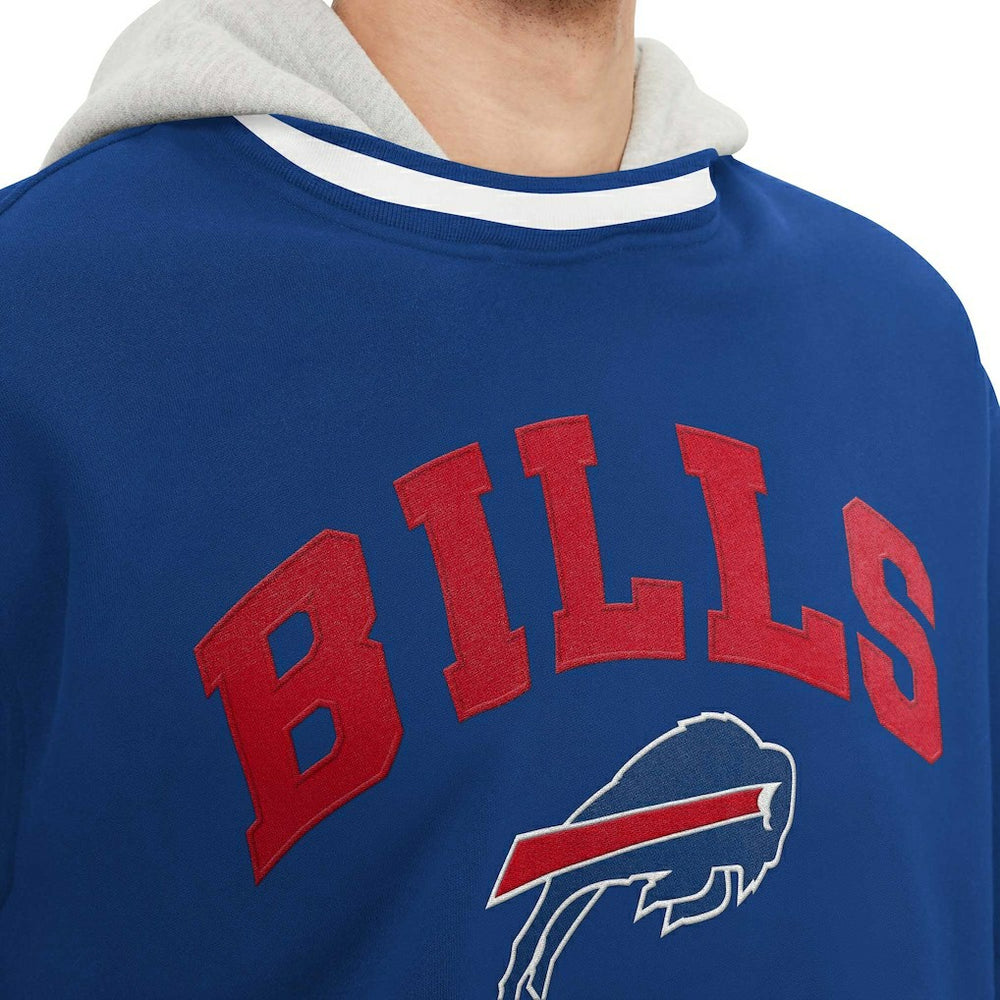 Buffalo Bills Tommy Hilfiger Ivan Fashion Pullover Hoodie - Royal - NFL