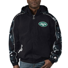 New York Jets Starter Thursday Night Gridiron Full-Zip Hoodie - Black - NFL