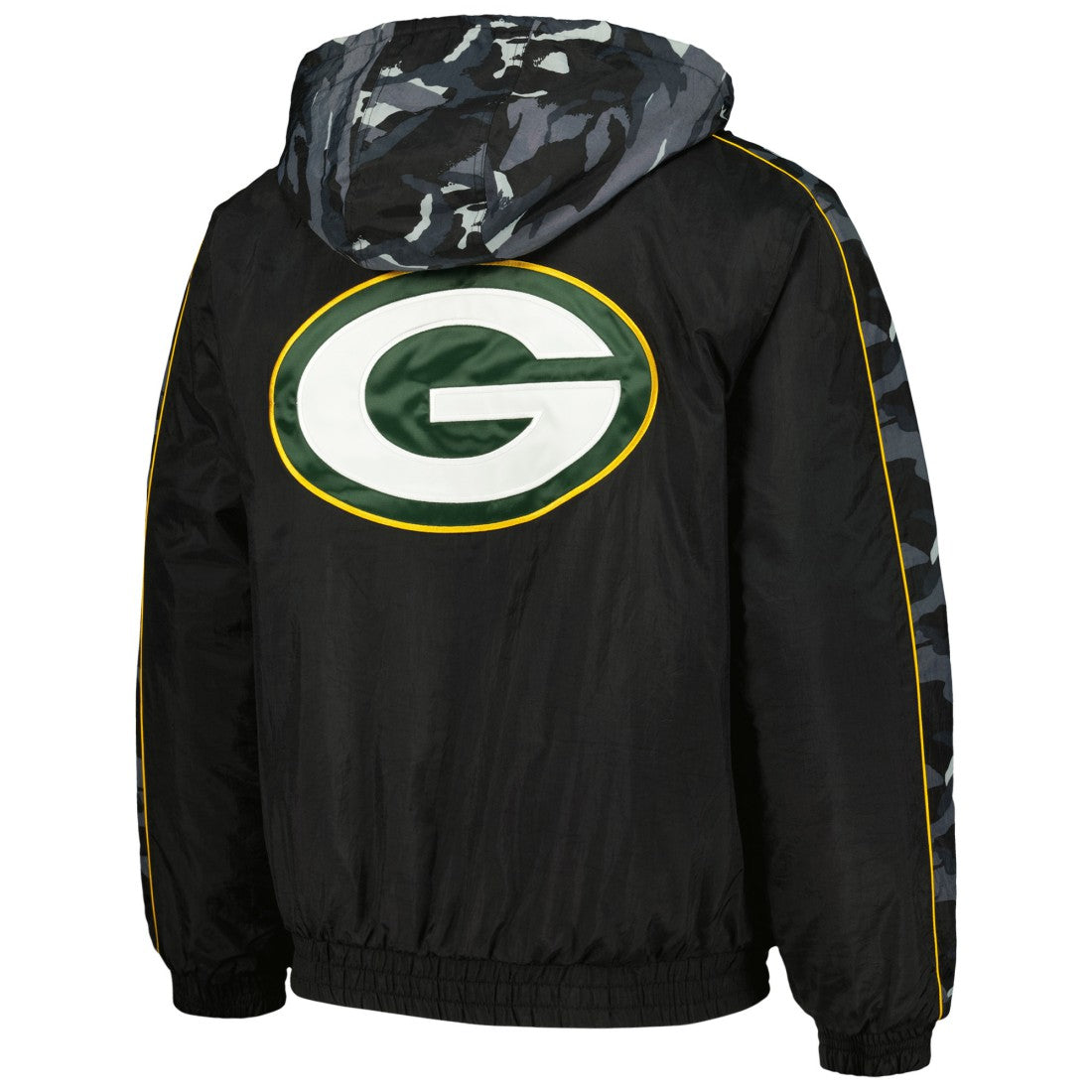 Green Bay Packers Starter Thursday Night Gridiron Full-Zip Hoodie - Black - NFL