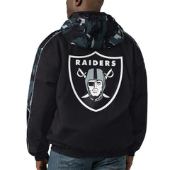 Las Vegas Raiders Starter Thursday Night Gridiron Full-Zip Hoodie - Black - NFL