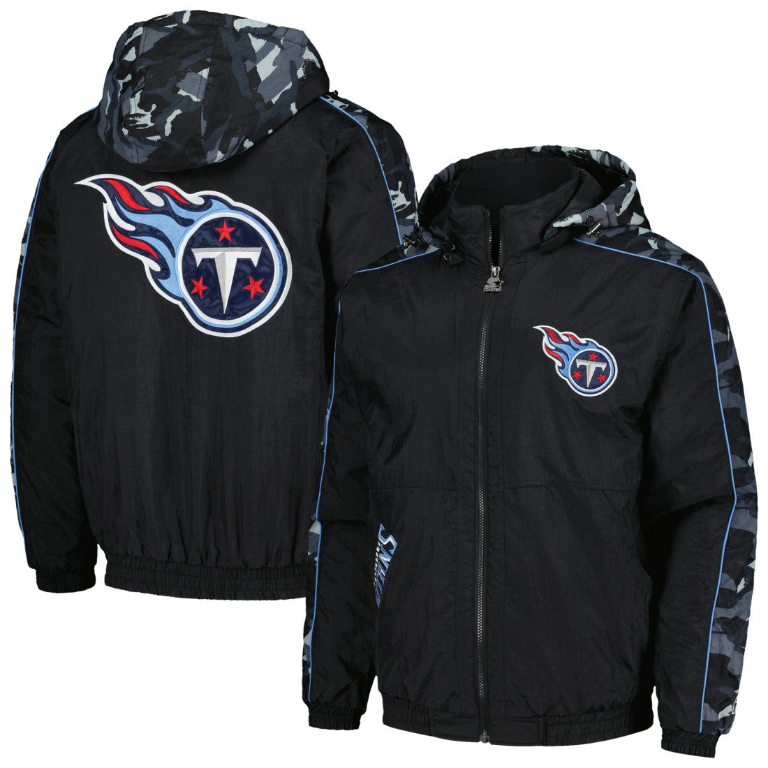 Tennessee Titans Starter Thursday Night Gridiron Full-Zip Hoodie - Black - NFL