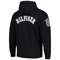 Las Vegas Raiders Tommy Hilfiger Morgan Long Sleeve Hoodie T-Shirt - Black - NFL