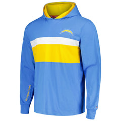 Los Angeles Chargers Tommy Hilfiger Morgan Long Sleeve Hoodie T-Shirt - Powder Blue - NFL