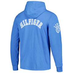 Los Angeles Chargers Tommy Hilfiger Morgan Long Sleeve Hoodie T-Shirt - Powder Blue - NFL