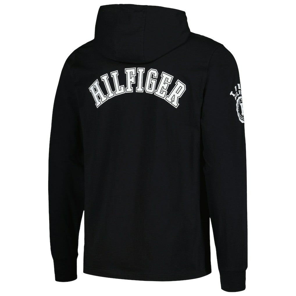 Cincinnati Bengals Tommy Hilfiger Morgan Long Sleeve Hoodie T-Shirt - Black - NFL