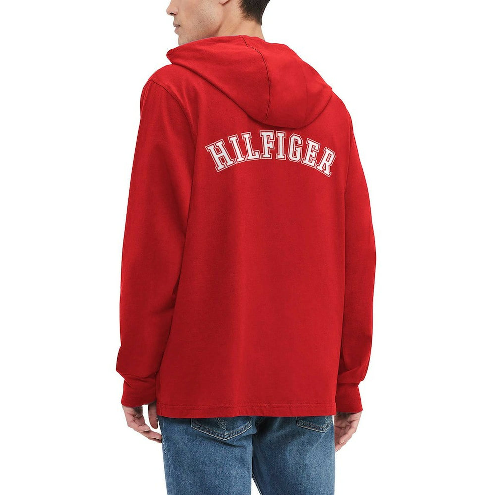 Atlanta Falcons Tommy Hilfiger Morgan Long Sleeve Hoodie T-Shirt - Red - NFL
