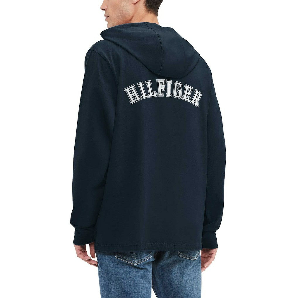 Houston Texans Tommy Hilfiger Morgan Long Sleeve Hoodie T-Shirt - Navy - NFL