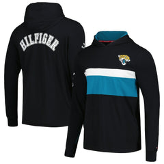 Jacksonville Jaguars Tommy Hilfiger Morgan Long Sleeve Hoodie T-Shirt - Black - NFL