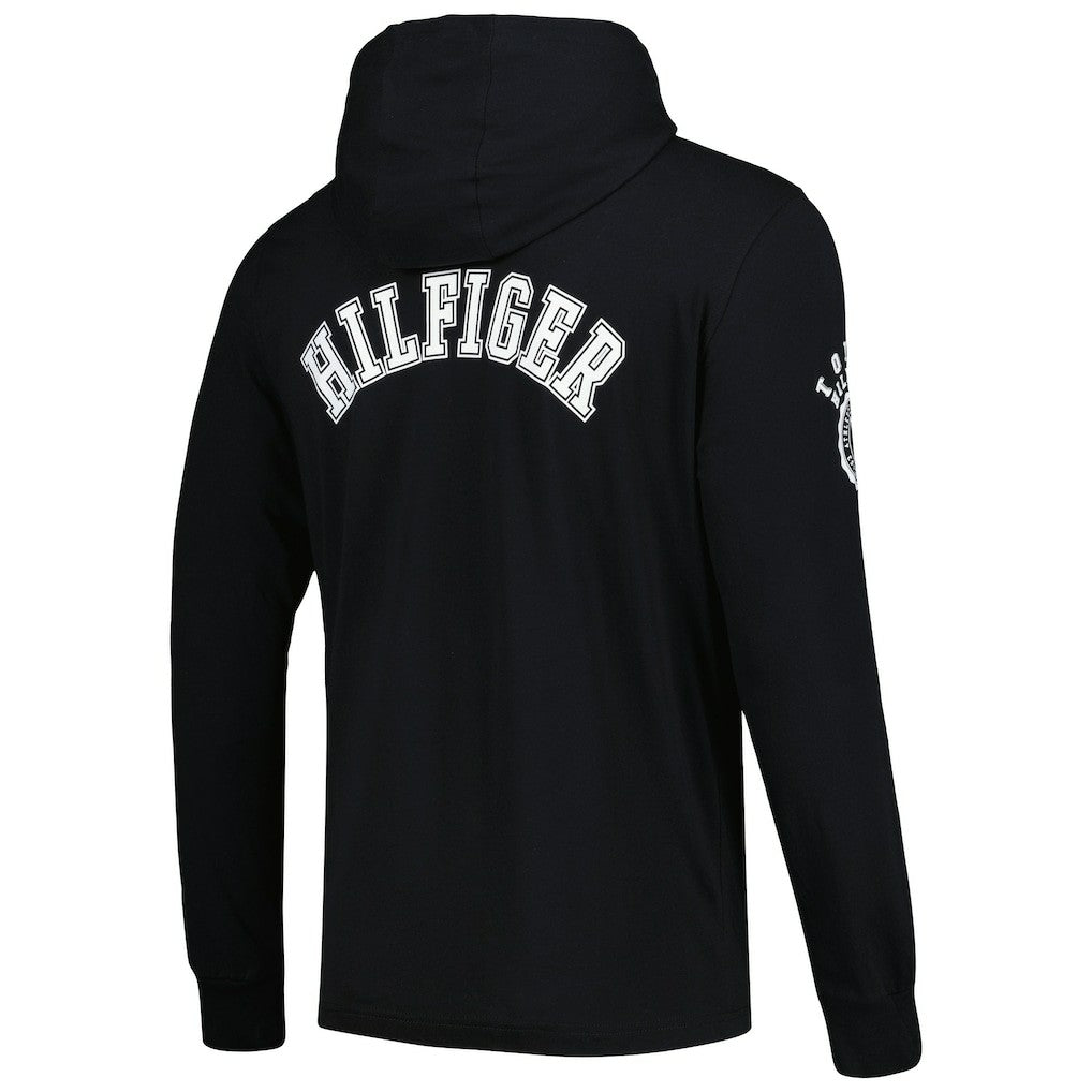 Jacksonville Jaguars Tommy Hilfiger Morgan Long Sleeve Hoodie T-Shirt - Black - NFL