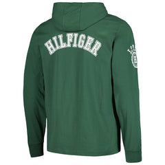 Green Bay Packers Tommy Hilfiger Morgan Long Sleeve Hoodie T-Shirt - Green - NFL