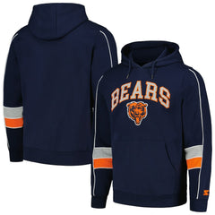 Chicago Bears Starter Captain Pullover Hoodie - Navy - NFL