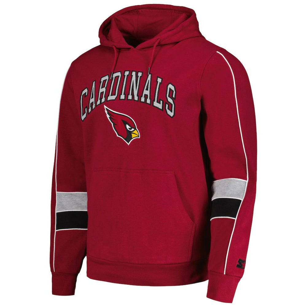 Arizona Cardinals Starter Captain Pullover Hoodie - Cardinal - NFL