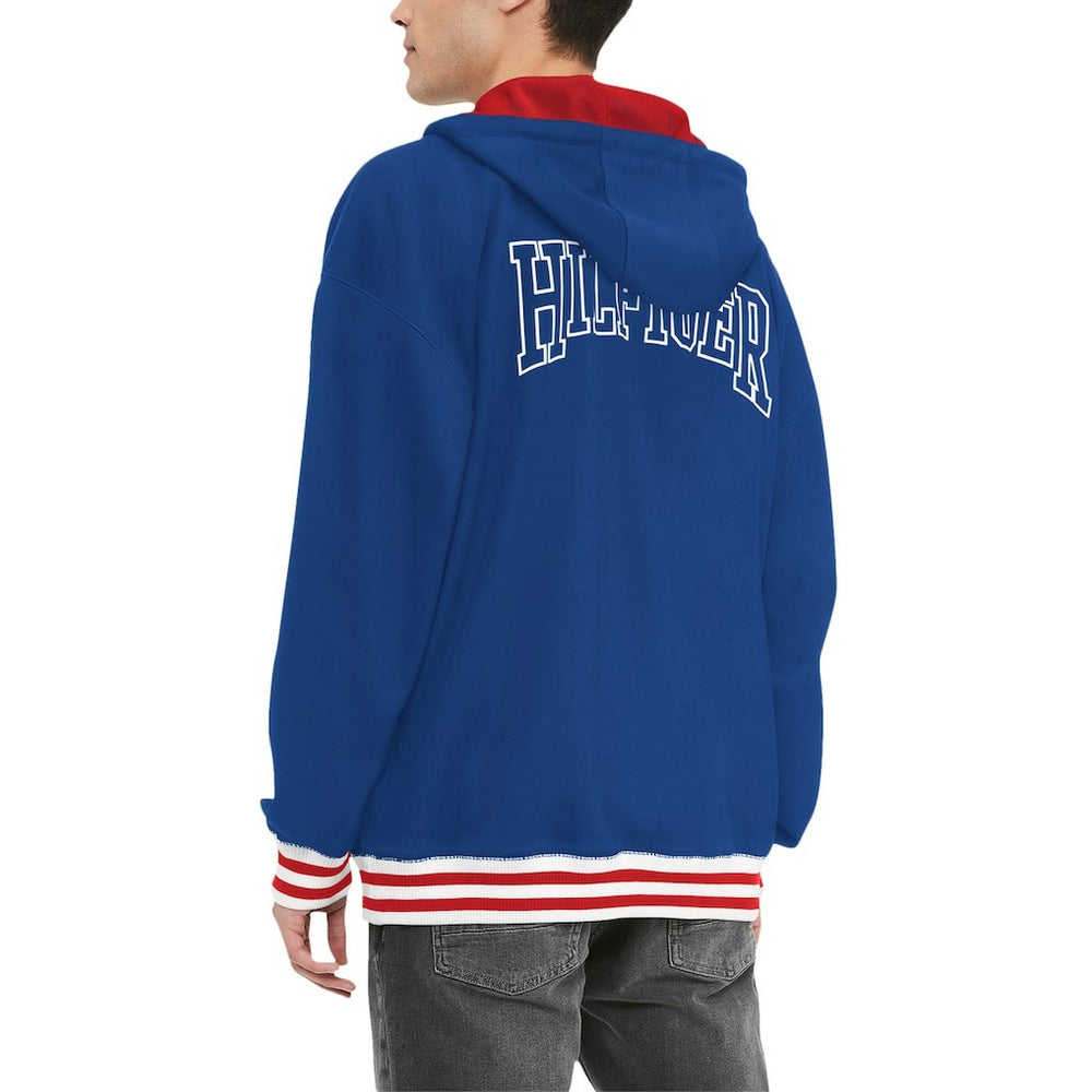 Buffalo Bills Tommy Hilfiger Aaron Quarter-Zip Hoodie - Royal - NFL
