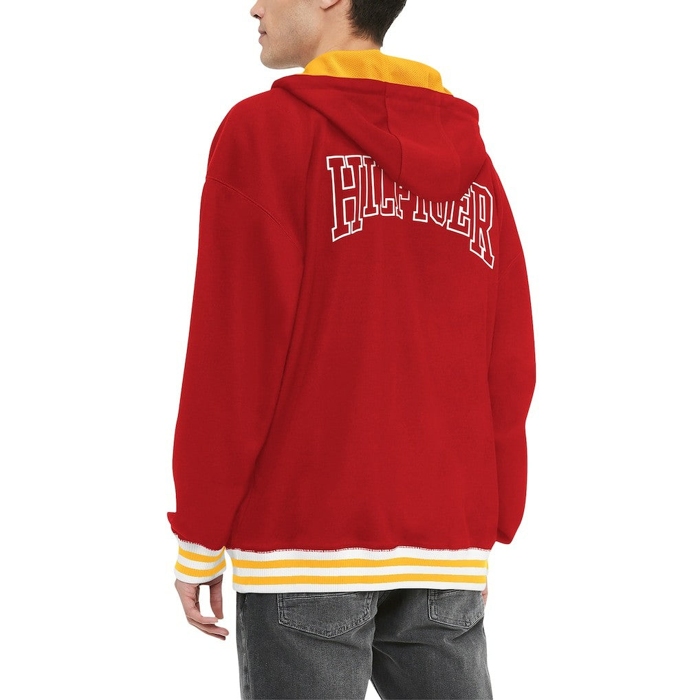 Kansas City Chiefs Tommy Hilfiger Aaron Quarter-Zip Hoodie - Red - NFL
