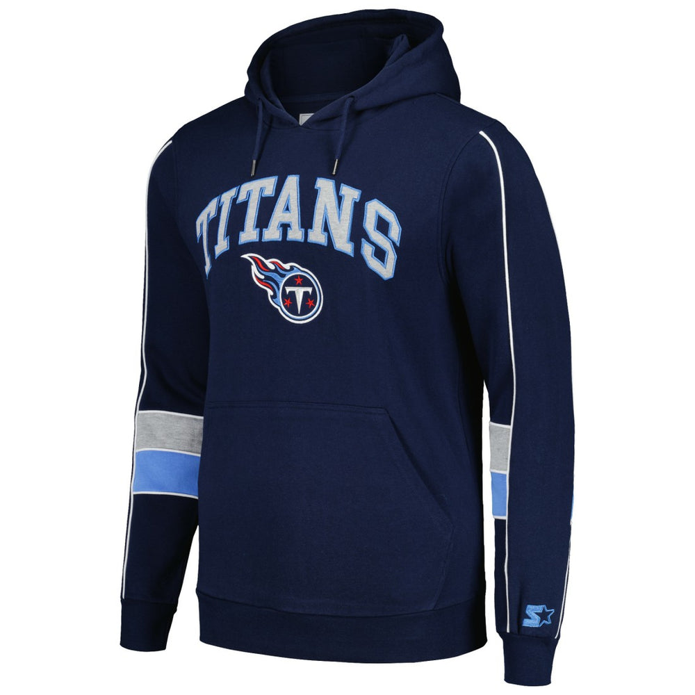 Tennessee Titans Starter Captain Pullover Hoodie - Navy - NFL