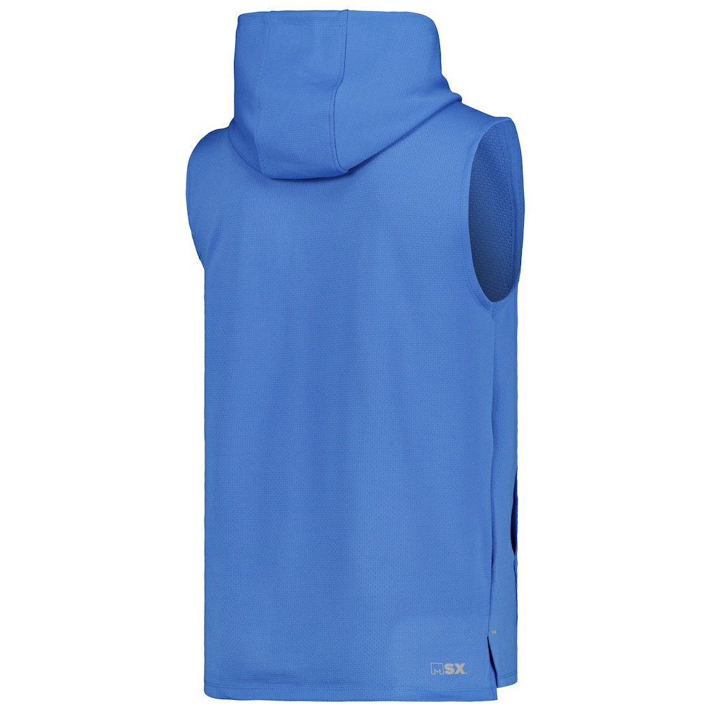 Los Angeles Chargers MSX by Michael Strahan Marathon Sleeveless Pullover Hoodie - Powder Blue - NFL