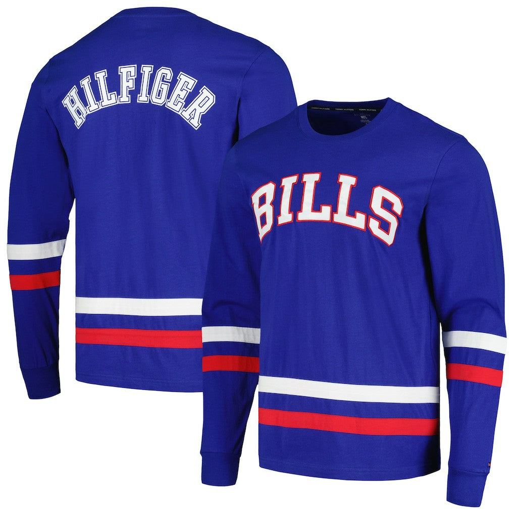 Buffalo Bills Tommy Hilfiger Nolan Long Sleeve T-Shirt - Royal/Red - NFL