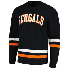 Cincinnati Bengals Tommy Hilfiger Nolan Long Sleeve T-Shirt - Black/Orange - NFL